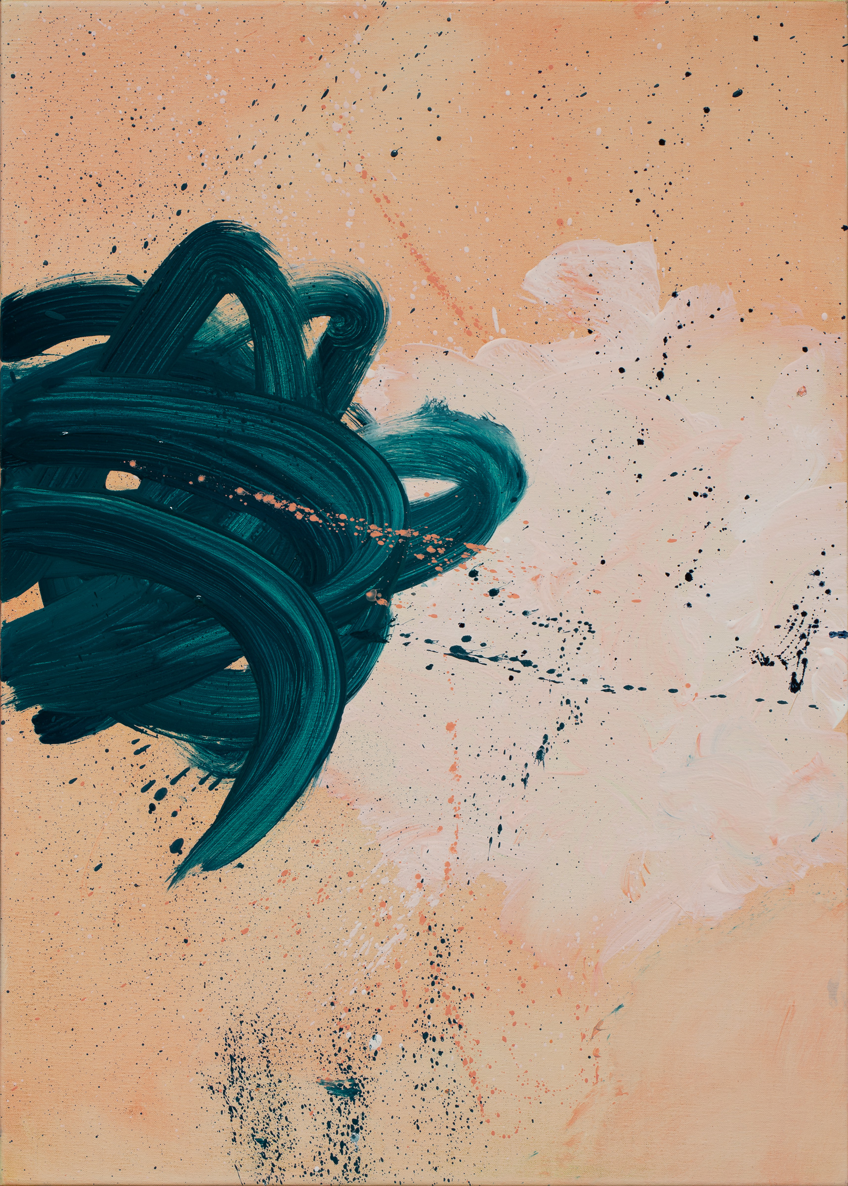 Cercando nuvole dentro di me n. 6, 2022 | Oil on canvas, 70 x 50 cm