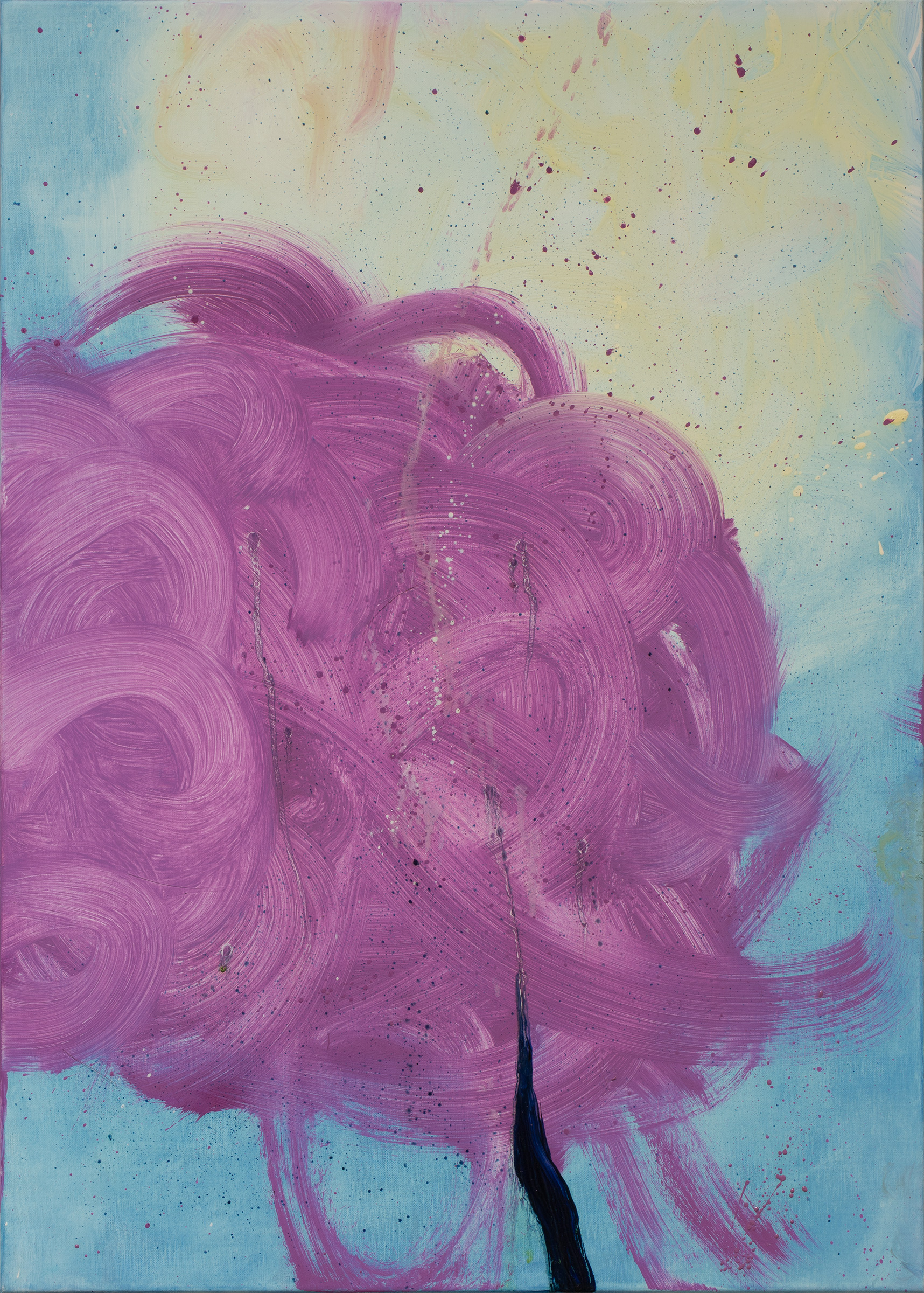 Cercando nuvole dentro di me n. 3, 2022 | Oil on canvas, 70 x 50 cm