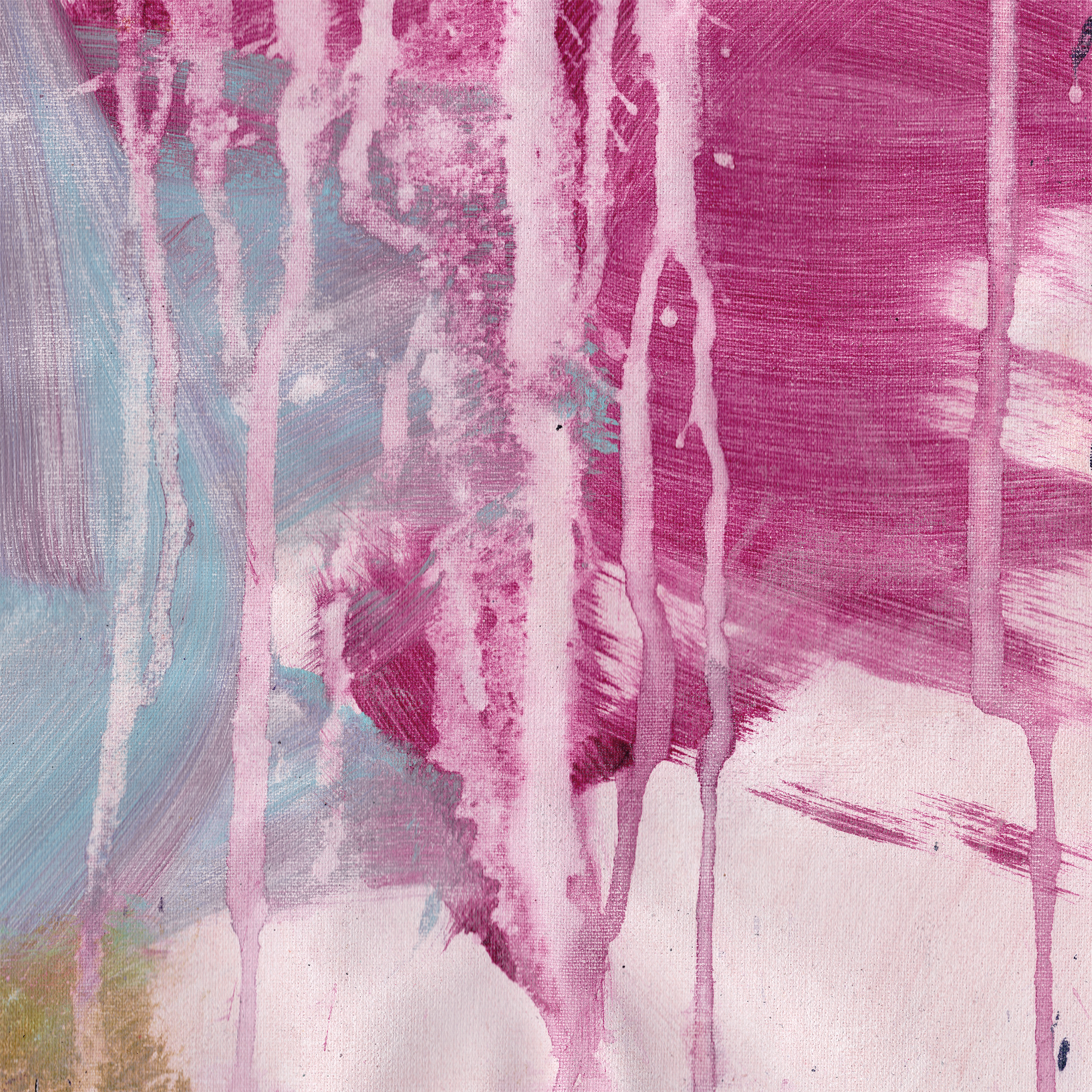 Untitled, 2025 | Triptych 1/3, Acrylic on canvas, 16 x 16 cm