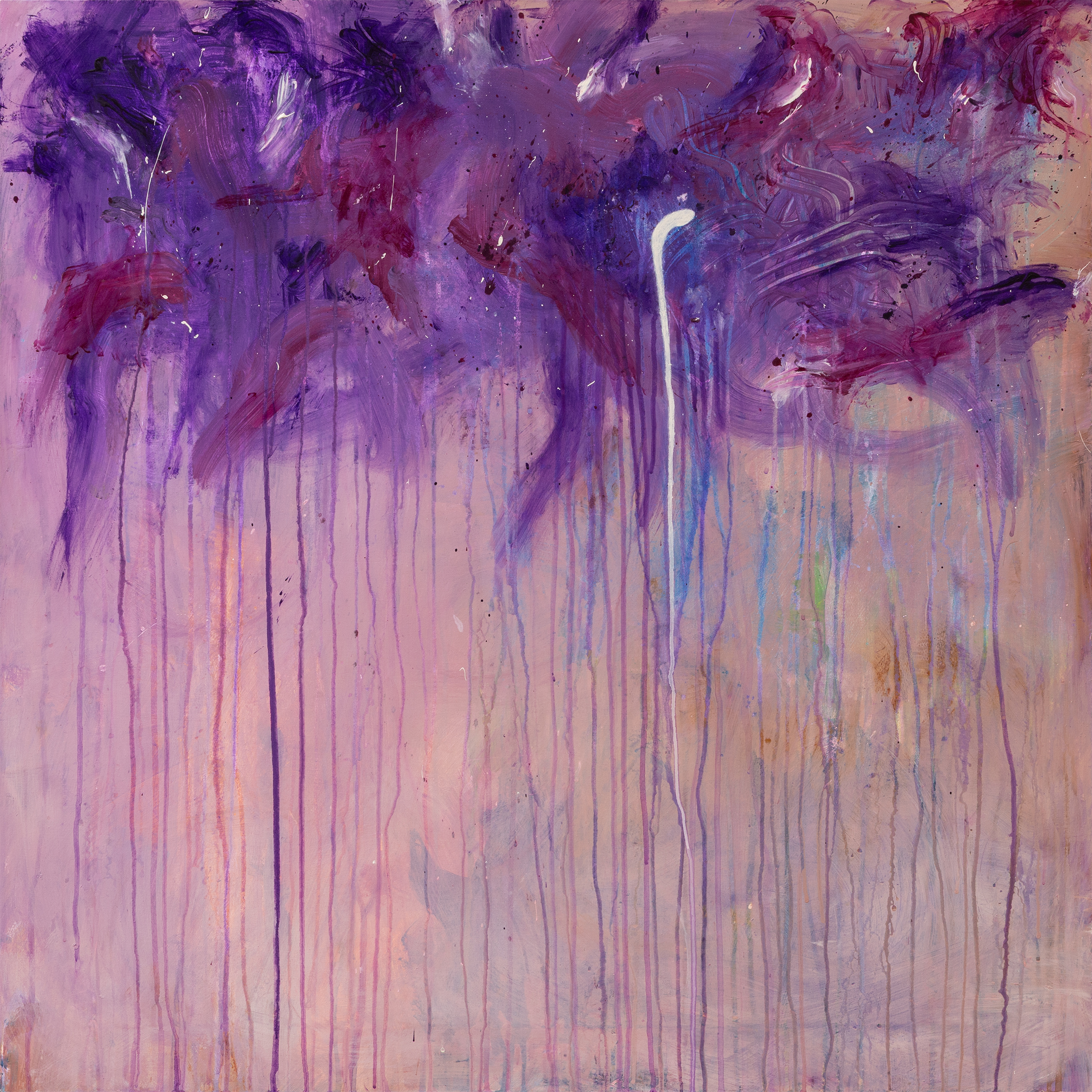 Untitled, 2025 | Acrylic on canvas, 90 x 90 cm